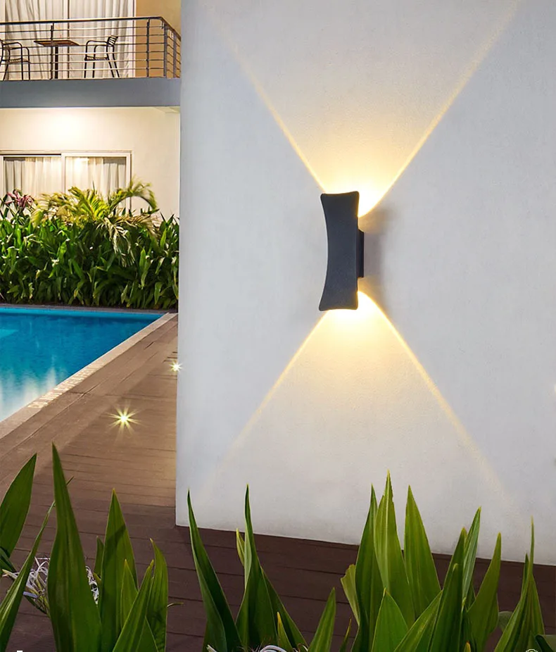 New Design LED Wall Lamp Outdoor Indoor LED Wall Light Aluminium AC85-265V