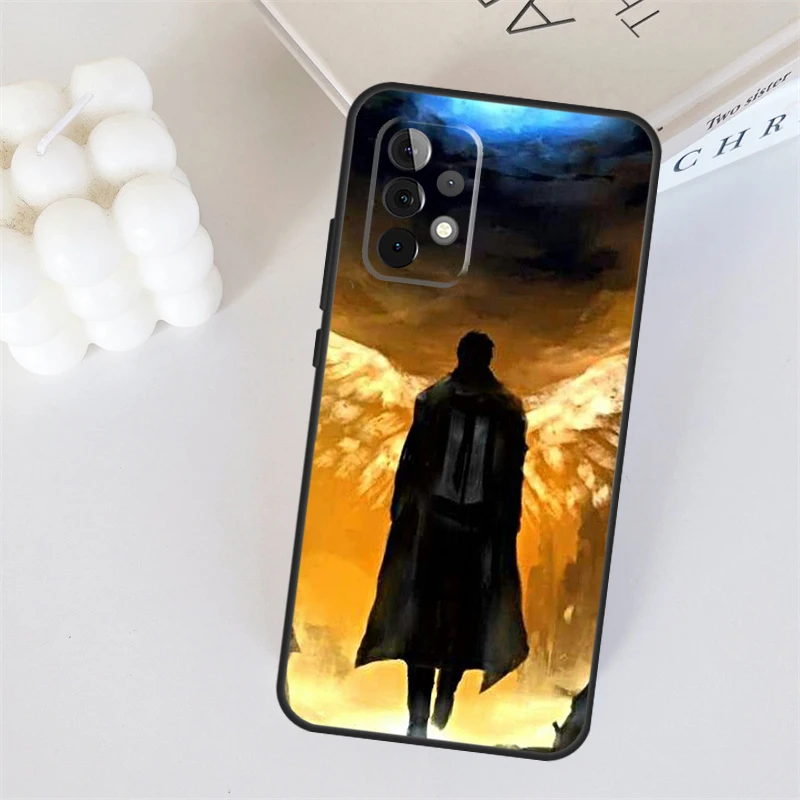 Castiel Angel of the lord Supernatural Case For Samsung Galaxy A53 A52 A54 A13 A23 A33 A12 A22 A32 A42 A51 A71 A14 A24 A34 Cover