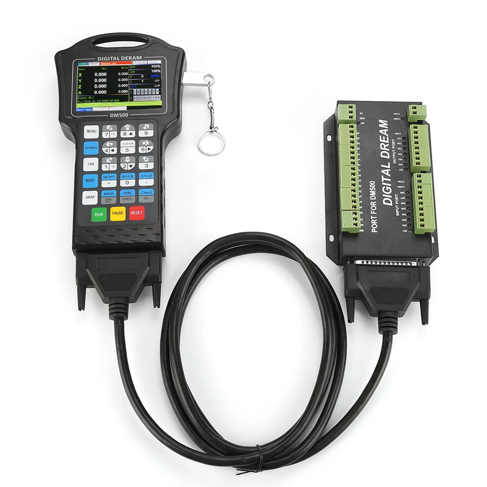 1 Set Handheld 3/4  Controller CNC Control System for Router Engraver Controller Engraver Control System Handheld Controller