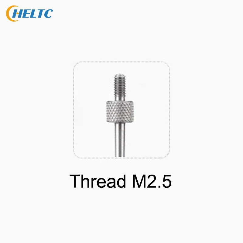 M2.5 Thread Needle Diameter HSS Dial Test Indicator Contact Point Pointed Needle Dial Indicator Tool Parts 45degree - view 4