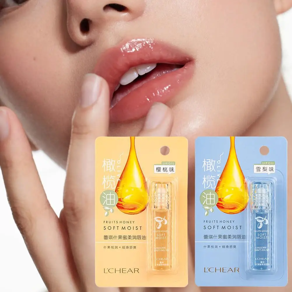 

Roll-on Fruit Lip Balm Clear Transparent Natural Aloe Long-lasting Moisturizing Lipstick Lipstick Hydrating And Lip Repair Z1v4