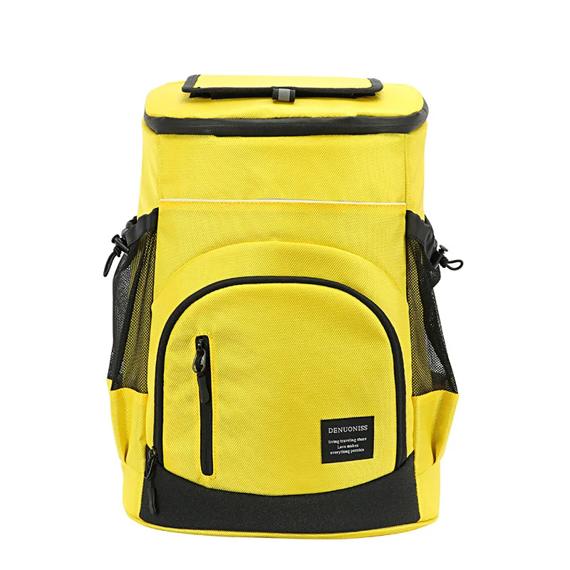 33L Large Picnic Cooler Backpack Waterproof Thermal Refrigerator Fresh Cold Warm Keeping Insulated Bag Camping Organizornisor