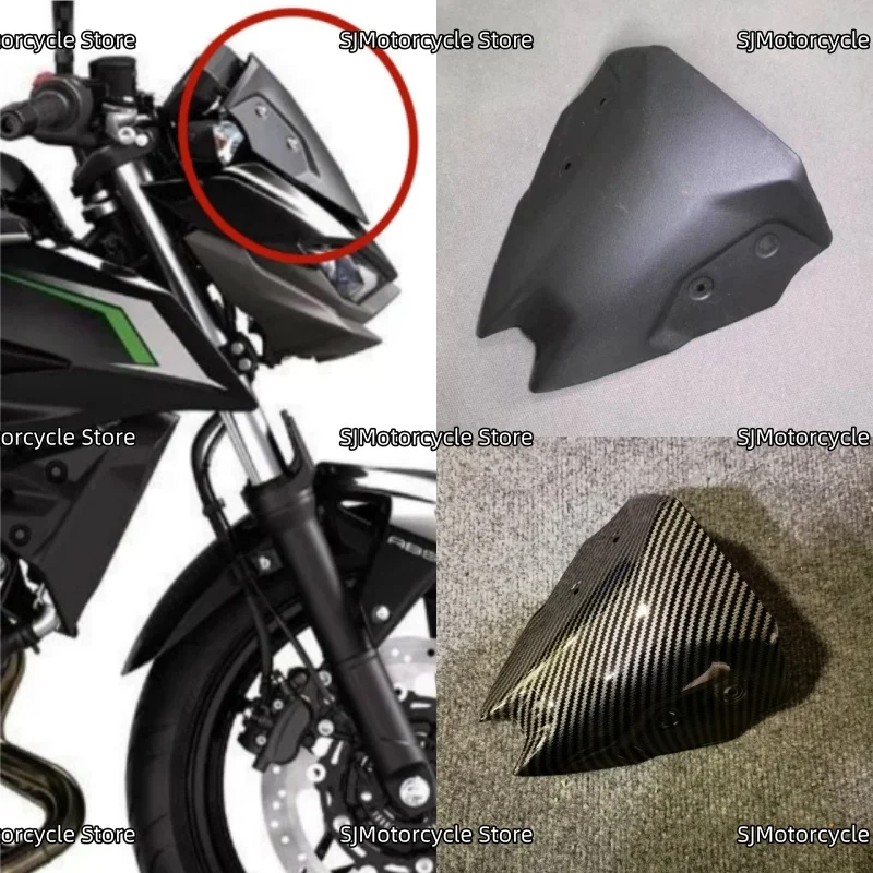 Carena Anteriore Triangolare in ABS a Iniezione, Accessori Moto Compatibili con Kawasaki Z500 2024 2025 2026