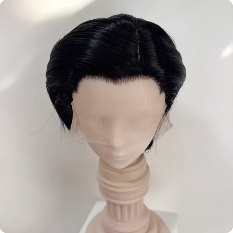 Parrucche BJD Capelli Corti per Bambole 1/3 1/4 SD MSD MDD Parrucche Resistenti al Calore Capelli per Bambole