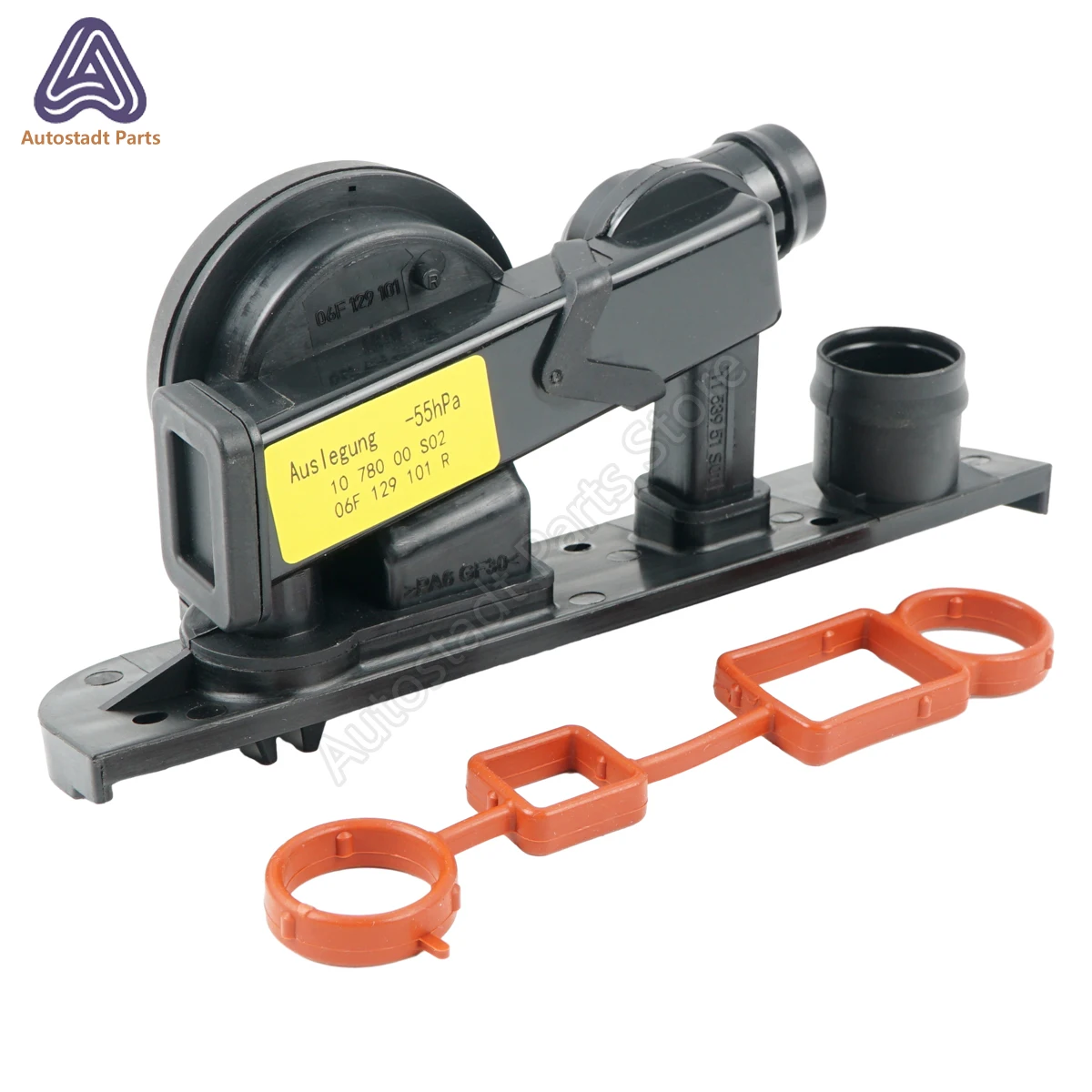 

OEM 06F129101R PVC Engine Crankcase Vent Valve With Breather Gasket for Audi A3 S3 A4 A6 2.0 TFSI TT VW Mk5 Mk6 Golf BPY BWA