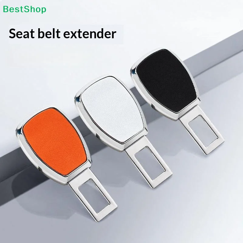 ★1Pcs Auto Safety Belt Extension Thick Insert Socket Extender Safety Buckle Seat Belt Buckle Plug Car Seat Belt Clip Extender