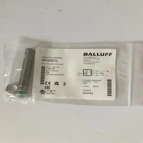 2026 Bhs001l Bes 516-300-s135-s4-d Inductive Sensor Brand New Original Spot Plc