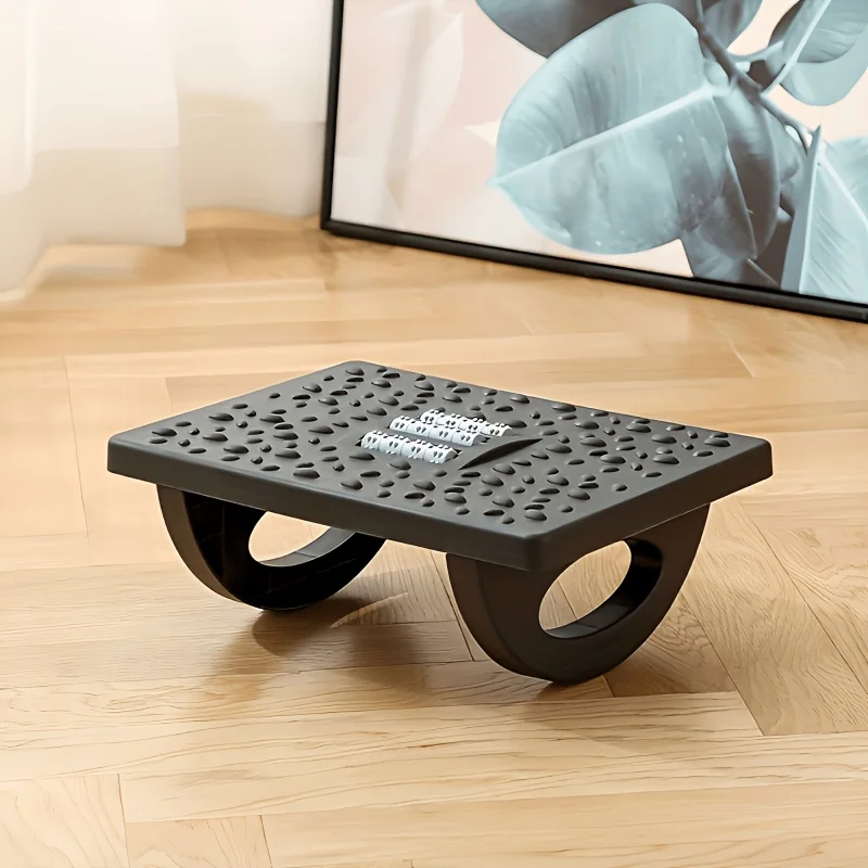 Designer Portable Under Desk Footrest, Elegant Home Office Foot Stool, Multi-Holiday Gift