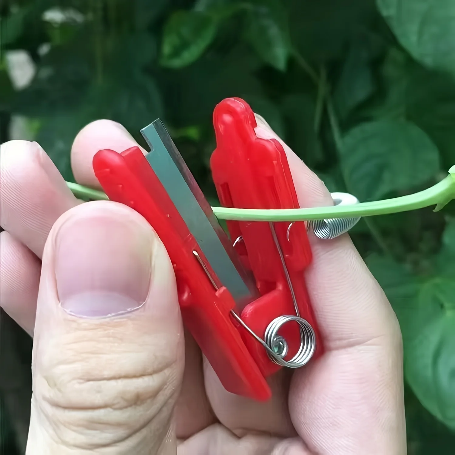 1pcs Picking Small Shears Thumb Knife for Grape Trimming, Cucumber, And Vegetable Leaf Plucking Tool