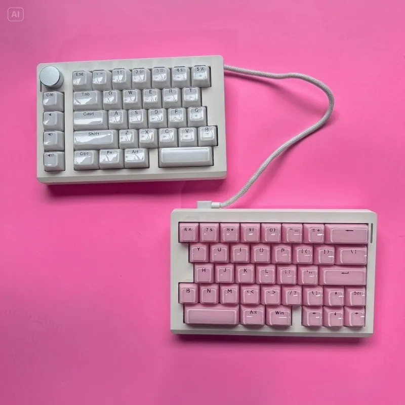 GMK70 แยกคีย์บอร์ดแม่เหล็กบลูทูธแบบมีสาย 2.4G Hot Swap Tri โหมดคีย์บอร์ดชุด RGB คีย์บอร์ดชุดอุปกรณ์เสริมสําหรับเล่นเกม