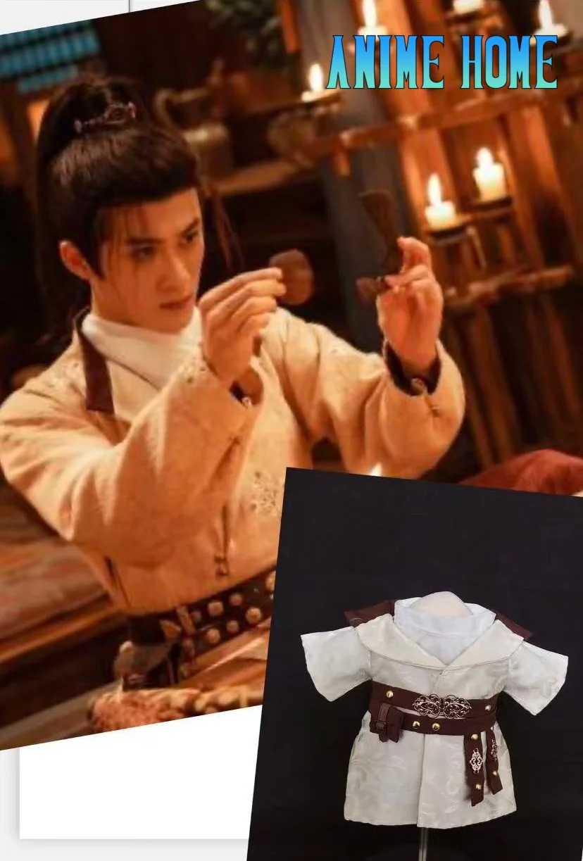 

Original Handmade Go East JC-T White Ancient Suit For 20cm Doll Toy Clothes Costume Cosplay Cute Gift X
