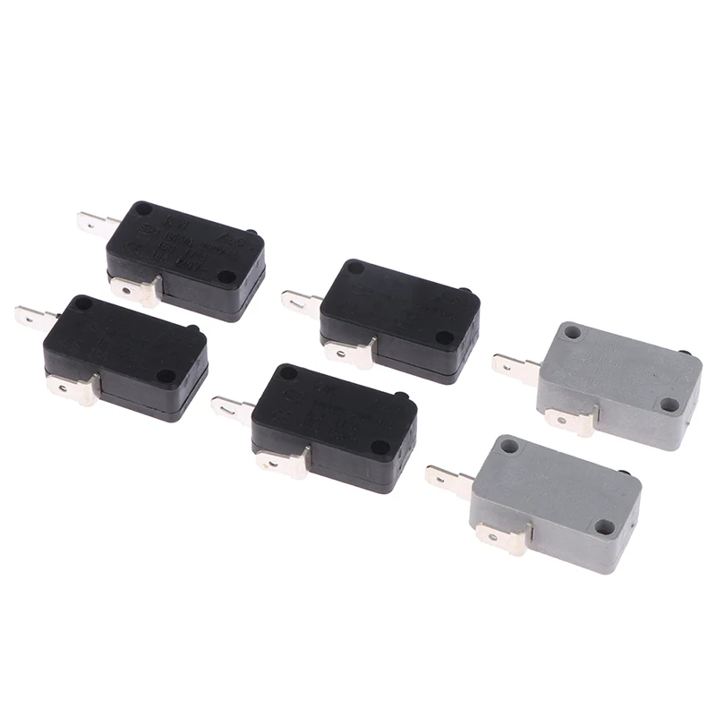 【K】2pcs KW16(5)A 250VAC Microwave Oven Door Micro Normally Open/Close Switch Door Interloc For Microwave Oven Washing Machine