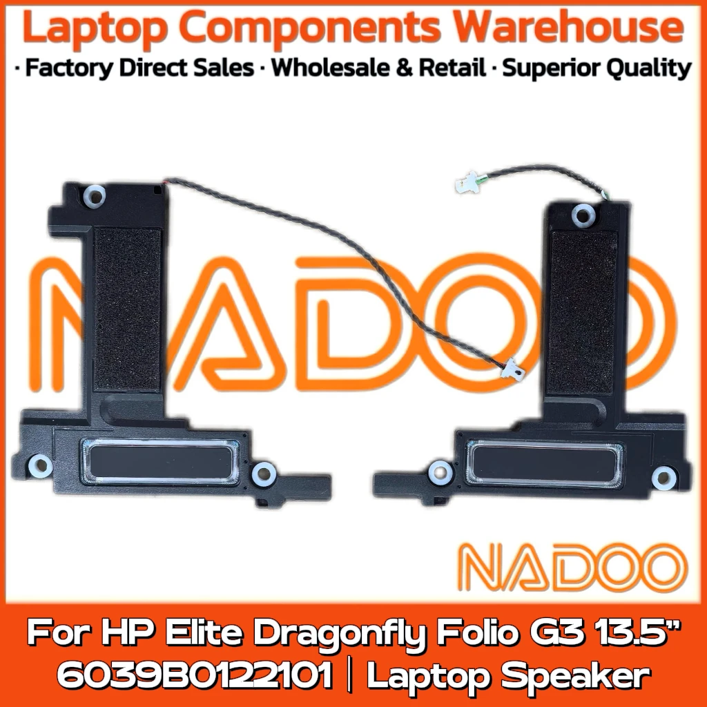 New Original Laptop Notebook Audio Speaker For HP Elite Dragonfly Folio G3 13.5” built-in speaker horn audio  6039B0122101