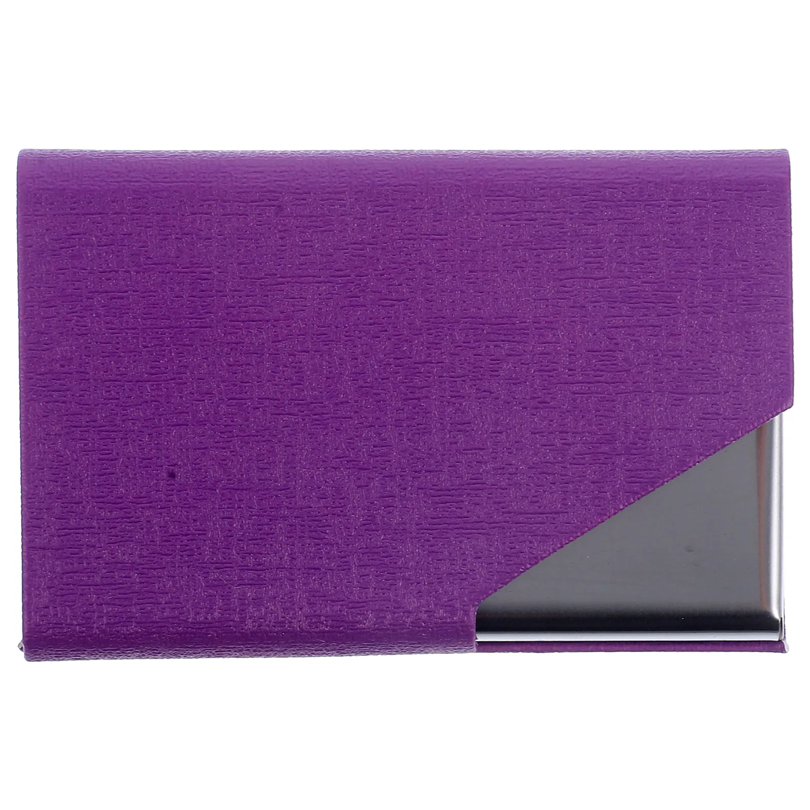 

Luxury Stainless Steel Business Card Holder Briefcase Design Card Organizer Metal Case For Credit Cards ID Cards Office Supplies