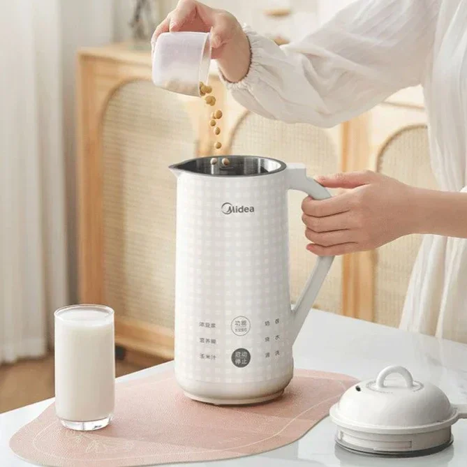 Soymilk Machine Wall-Breaking - Fully Automatic Household, Juicer, Supplementary Food, Milkshake, Cooking Machine