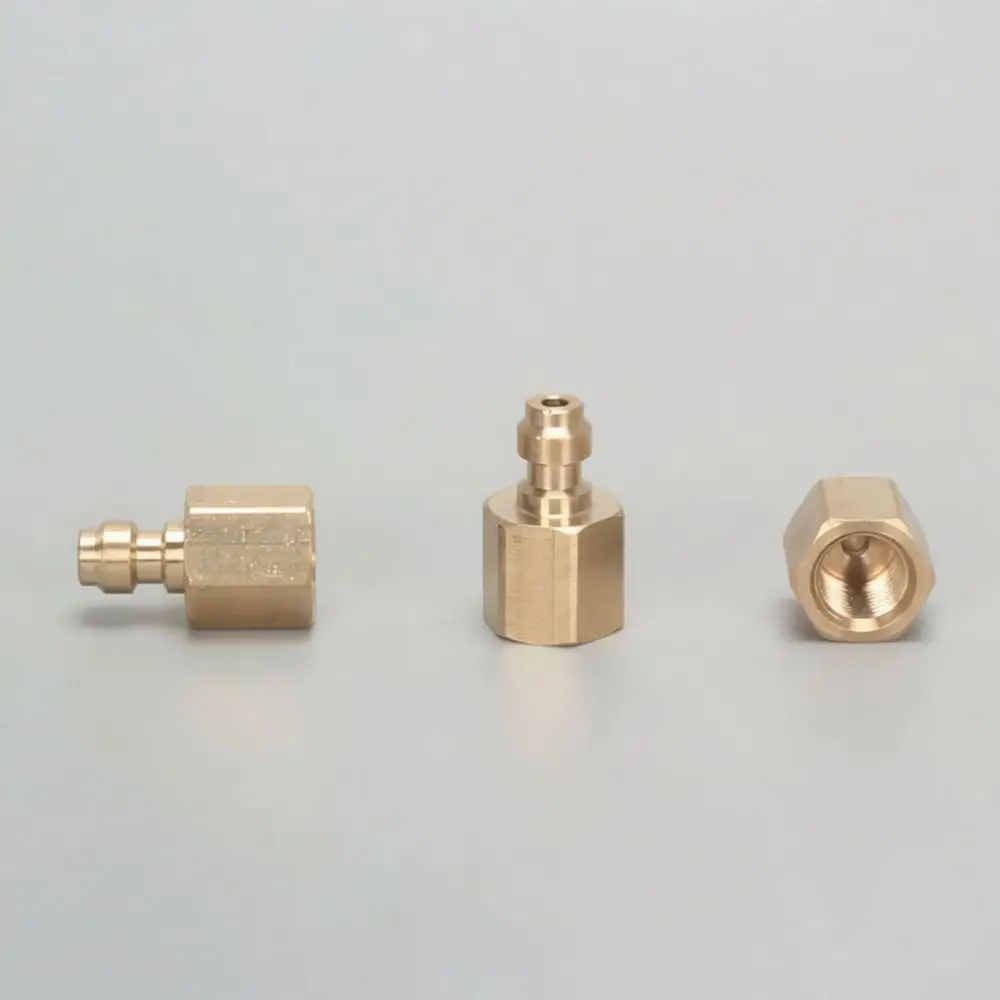 8mm Male Quick Disconnect Valve Stainless Steel High Pressure Charging Adapter G1 8 NPT M10x1 Thread Pneumatic Inlet Connector