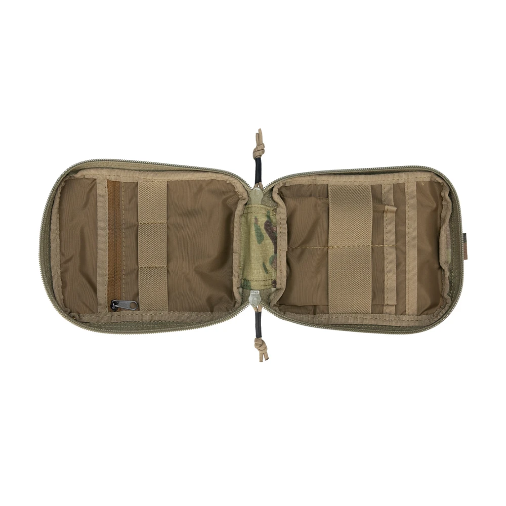 EXCELLENT ELITE SPANKER Tactical EDC Pouch Molle Multifunctional Pouch Double Zipper Waist Pack Magic Tape Tool Bags