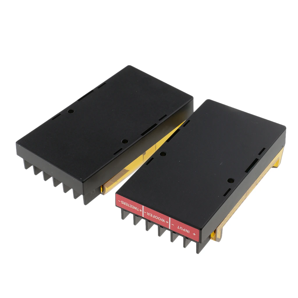 Vehicle Speaker Frequency Divider Adjustable 2 Way Crossover Filter Board for Audio Improvement
