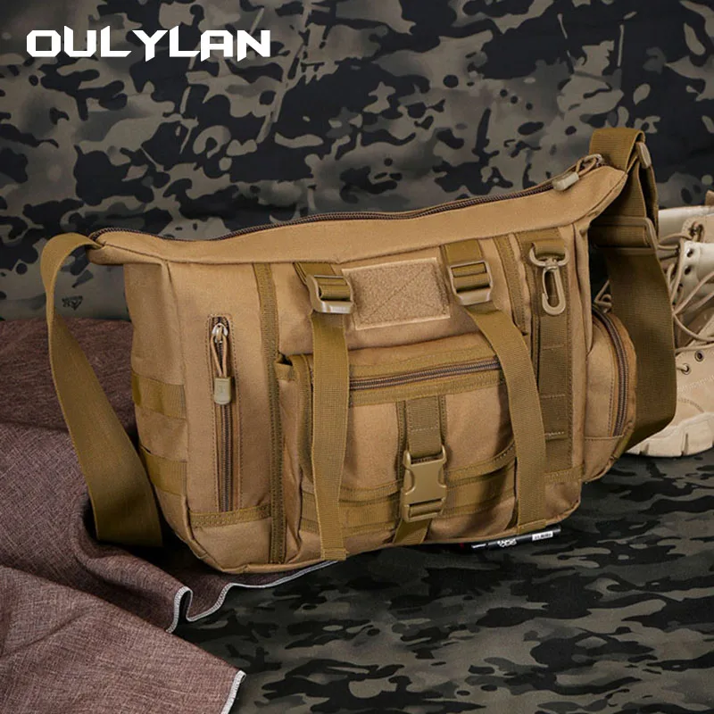 Men Tactical Shoulder Outdoor Women Bags Traveling Camping Trekking Camouflage Handbags USB Hiking Bag bolsos  Army Bag