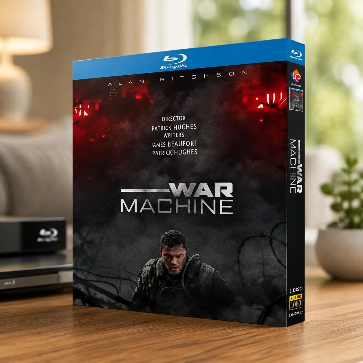 Hot War Machine‎ (2026)：1-Disc New Box Set Sealed Blu-ray disc High Definition BD