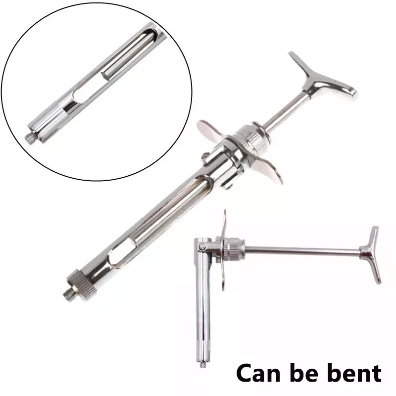 1 قطعة حقنة الأسنان الفولاذ المقاوم للصدأ القلم على غرار الشفط أداة جراحية للأسنان أدوات حاقن طبيب الأسنان #1