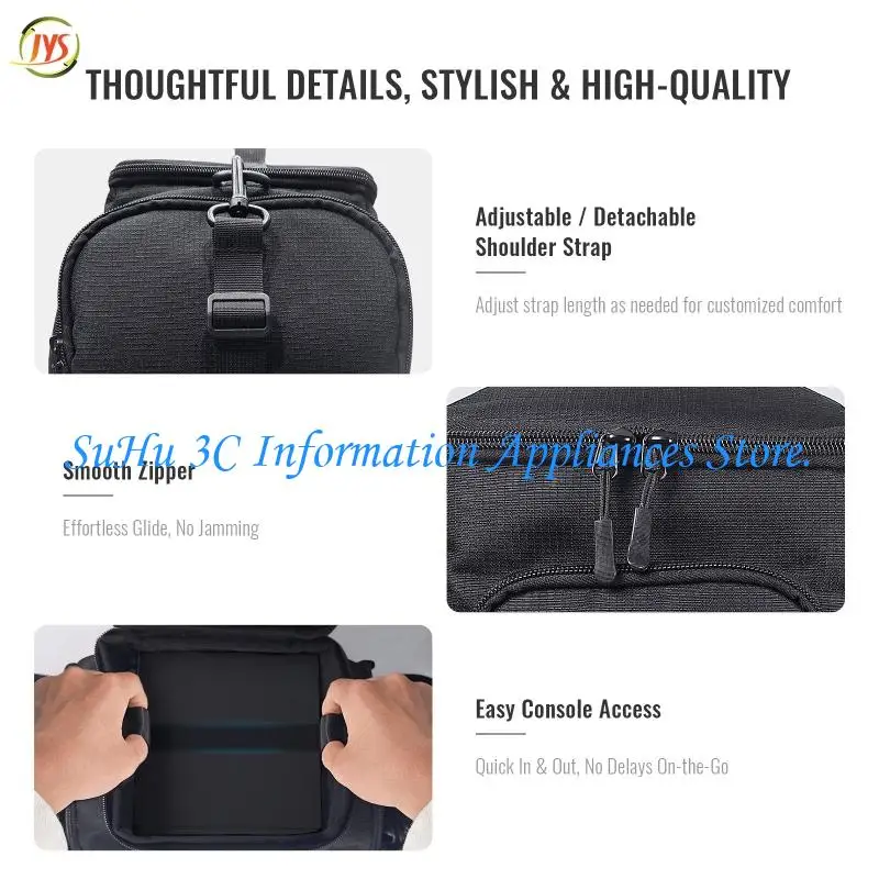  Multiple Functional Storage Solution Game Console Carry Bag Easy to Use for Steam Machine Hardware & Essential Gaming Gear