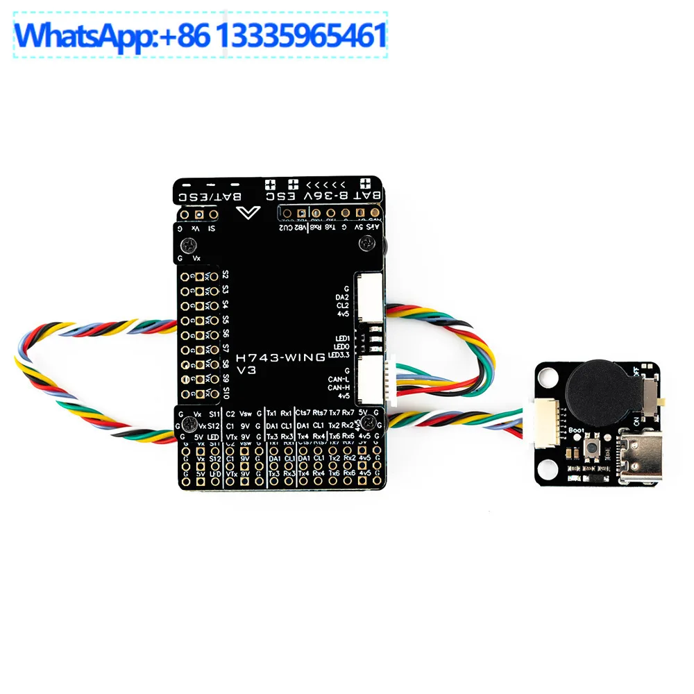 H743 WING V3 Fixed Wing FPV Dual Gyroscope Flight Control Support Dual Generators Dual Cameras