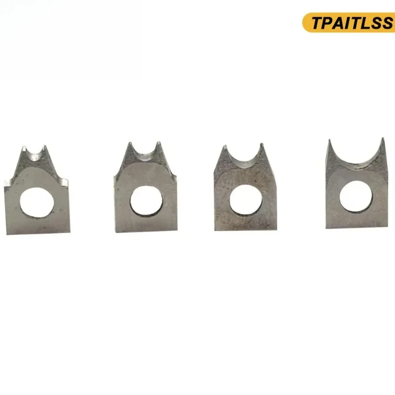 4PCS Interchangable HSS Cutter Hollow Woodturning Tool Gouge for Spindles of Projects