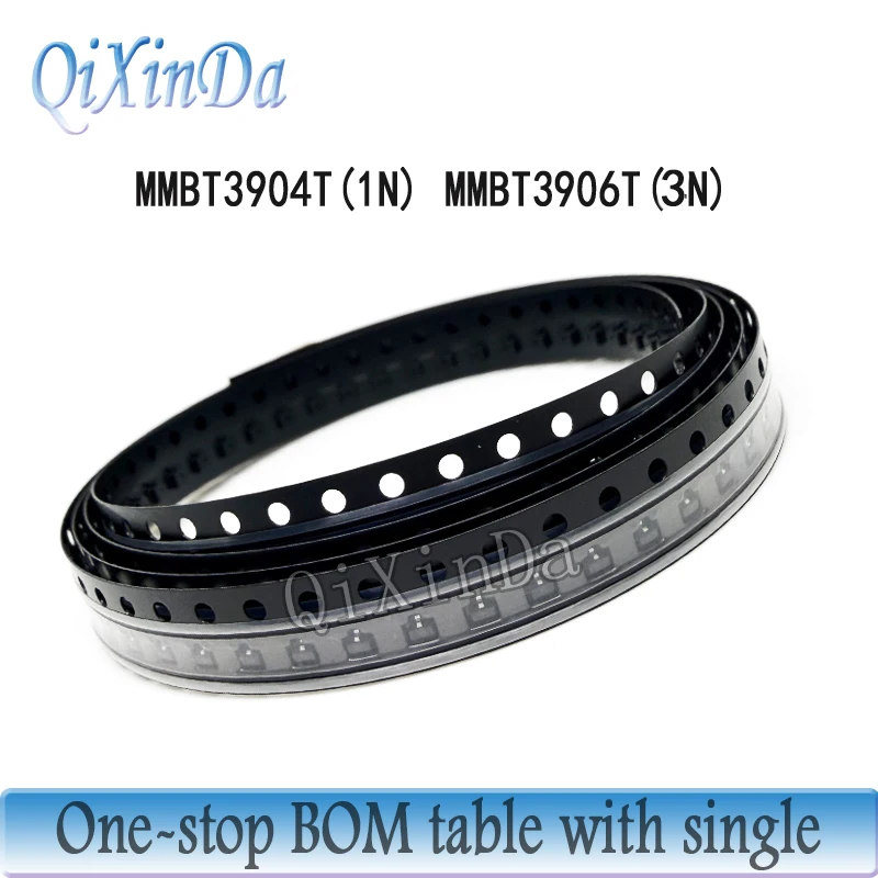20PCS MMBT3904T 1N , MMBT3906T 3N ,SOT-523 200MA/40V  SMT transistor