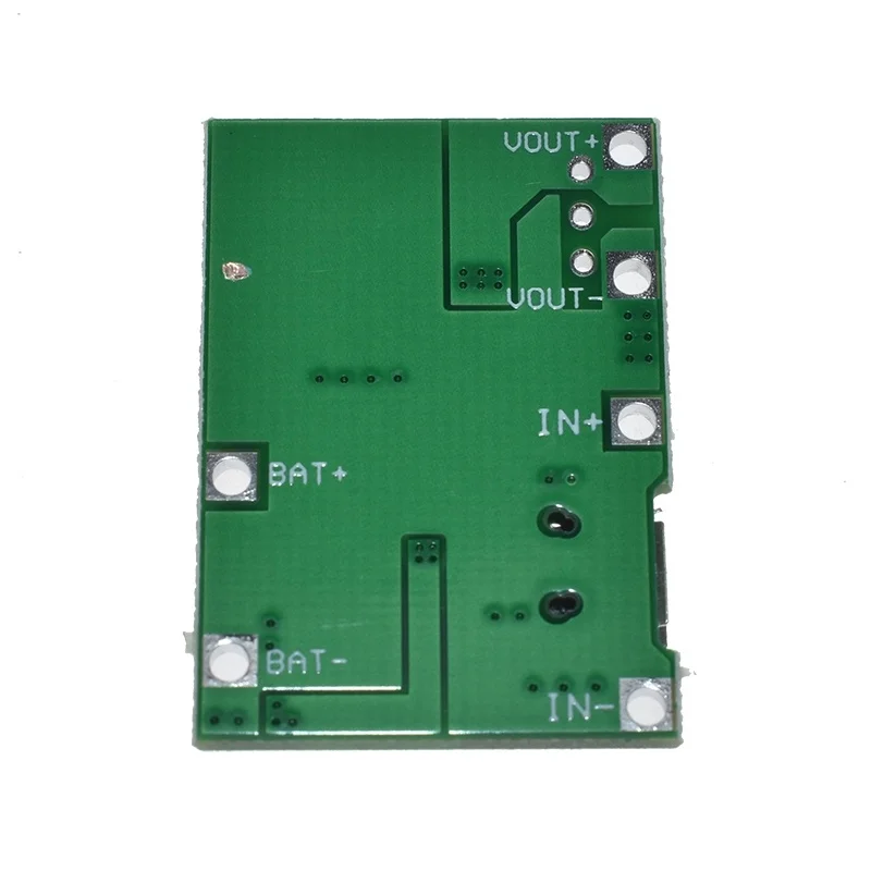 Placa de carregador de bateria de íon de lítio 18650 3.7V 4.2V DC-DC Step Up Boost Module TP4056 Peças de kit DIY