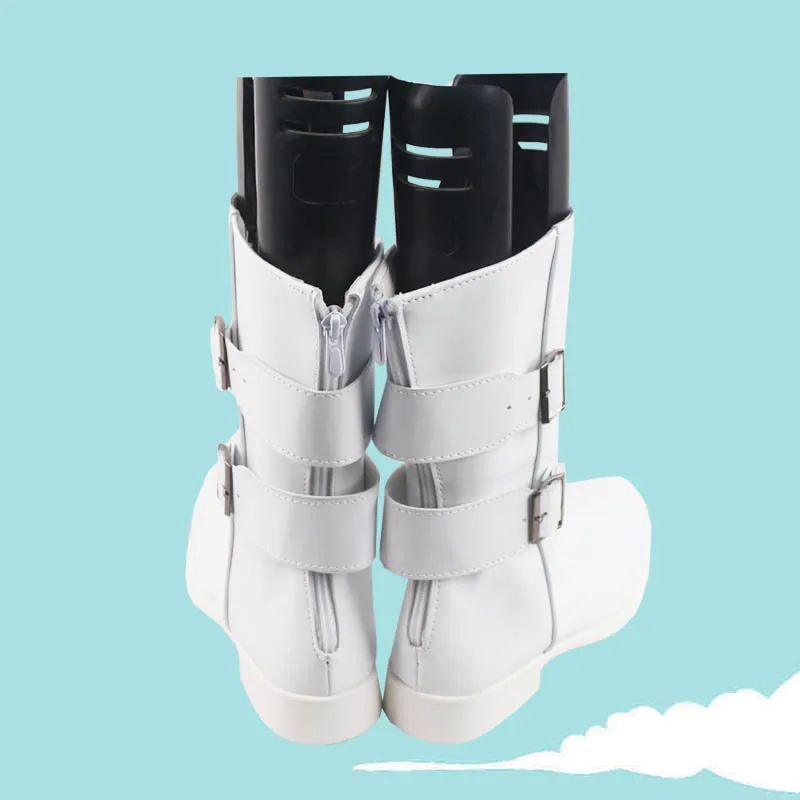 Tokyo vengeance Sano Manjiro Mikey Cosplay chaussures bottes Anime Halloween fête accessoires bottes blanches