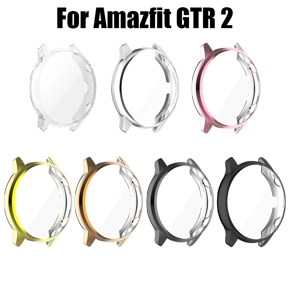 Protective Cover For Amazfit GTR 2e GTR2 Smart Watch Case TPU Full Protector Shell For Huami Amazfit GTR 2 / 2e Screen Cases