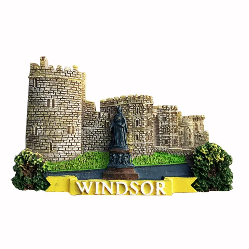 Manchester Refrigerators Magnet Windsor London Scotland Creative Refrigerator Magnetic Sticker Home Decoration Souvenirs