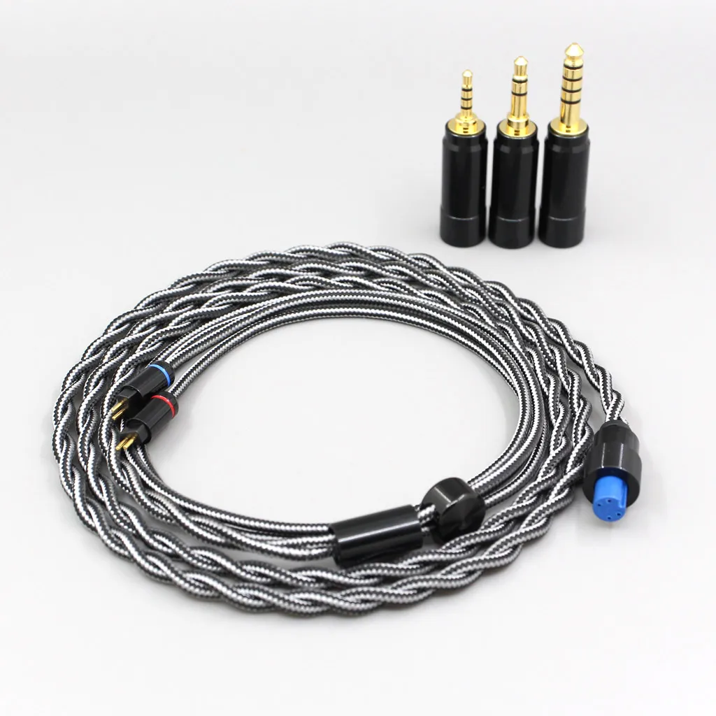 멋진 올인원 플러그 이어폰 헤드폰 케이블, 0.78mm BA W4r UM3X UM3RC JH13 하이스텝 2 코어 LN008040