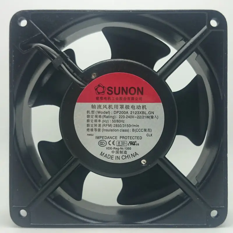 

НОВЫЙ охлаждающий вентилятор SUNON 12038 12 см DP200A 2123XBL 220 В