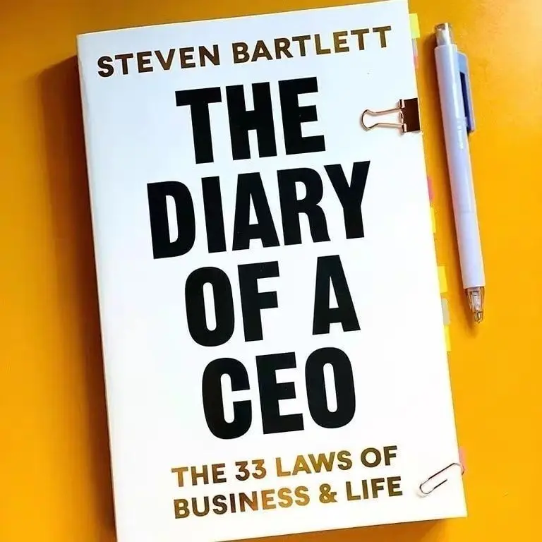 

CEO Diary The Diary of A CEO Spot Steven Bartlett English Book Physical Book