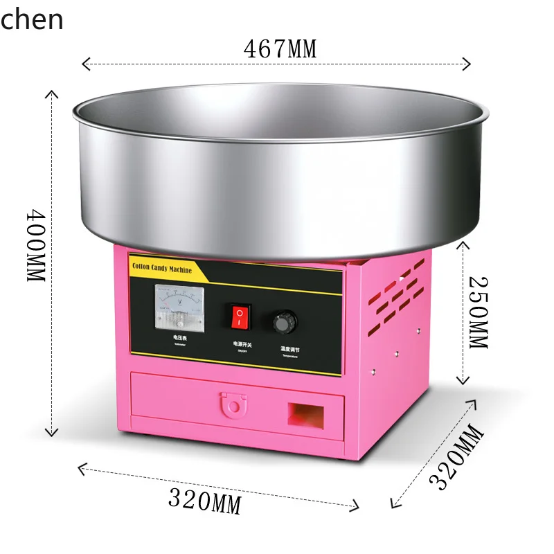 Commerciële elektrische elektrische verwarming automatische luxe kleine marshmallowmachine kraamartefact voor LXC marshmallowmachine