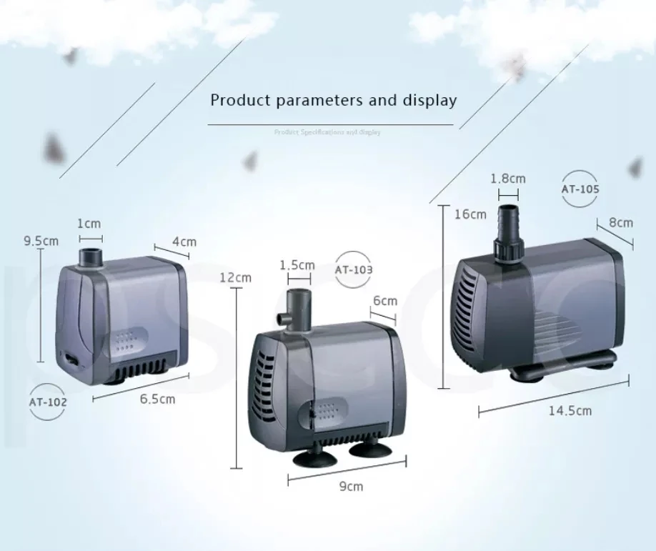 atman fish tank water pump atman at-101 at-102 at-103 at-104 at-105 at-106 at-107 at101s at102s at103s at104s at105s at106s ats