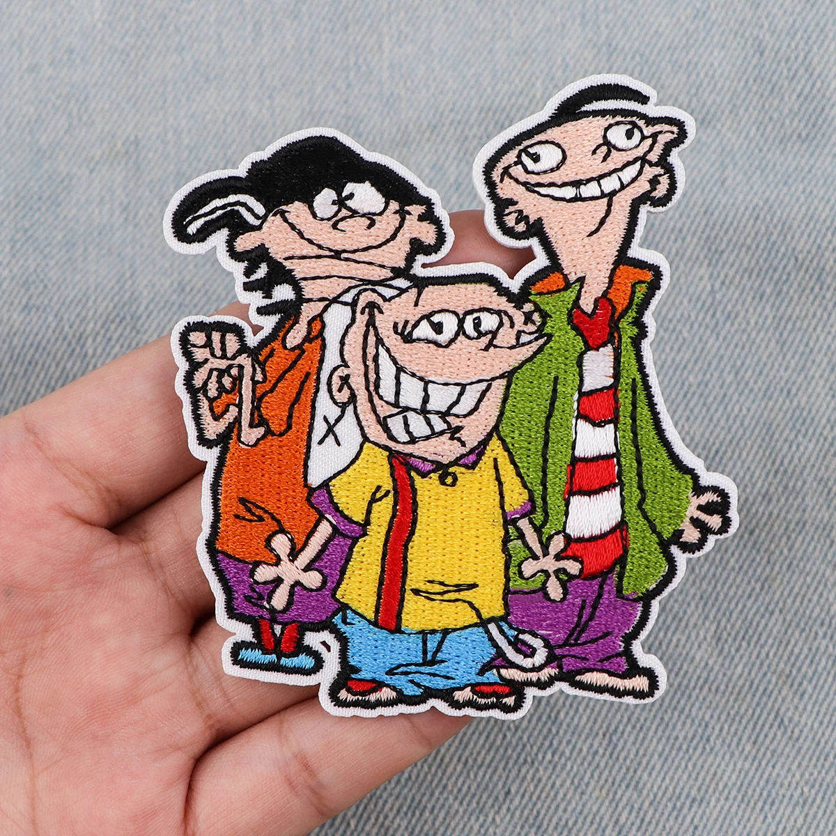 

Funny Boy Embroidery Patch Cartoon Iron On Patches For Clothing Thermoadhesive Patches On Clothes DIY Sew Badges