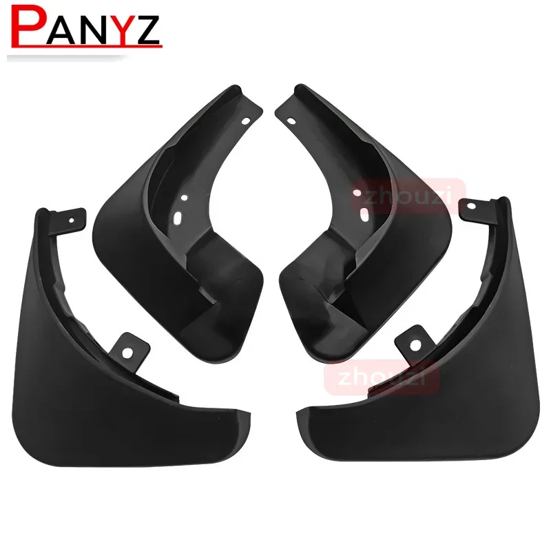 Set Molded Car Mud Flaps For Skoda Fabia 2 5J Mk2 2007-2014 Mudflaps Splash Guards Mud Flap Mudguards Fender Front Rear Styling