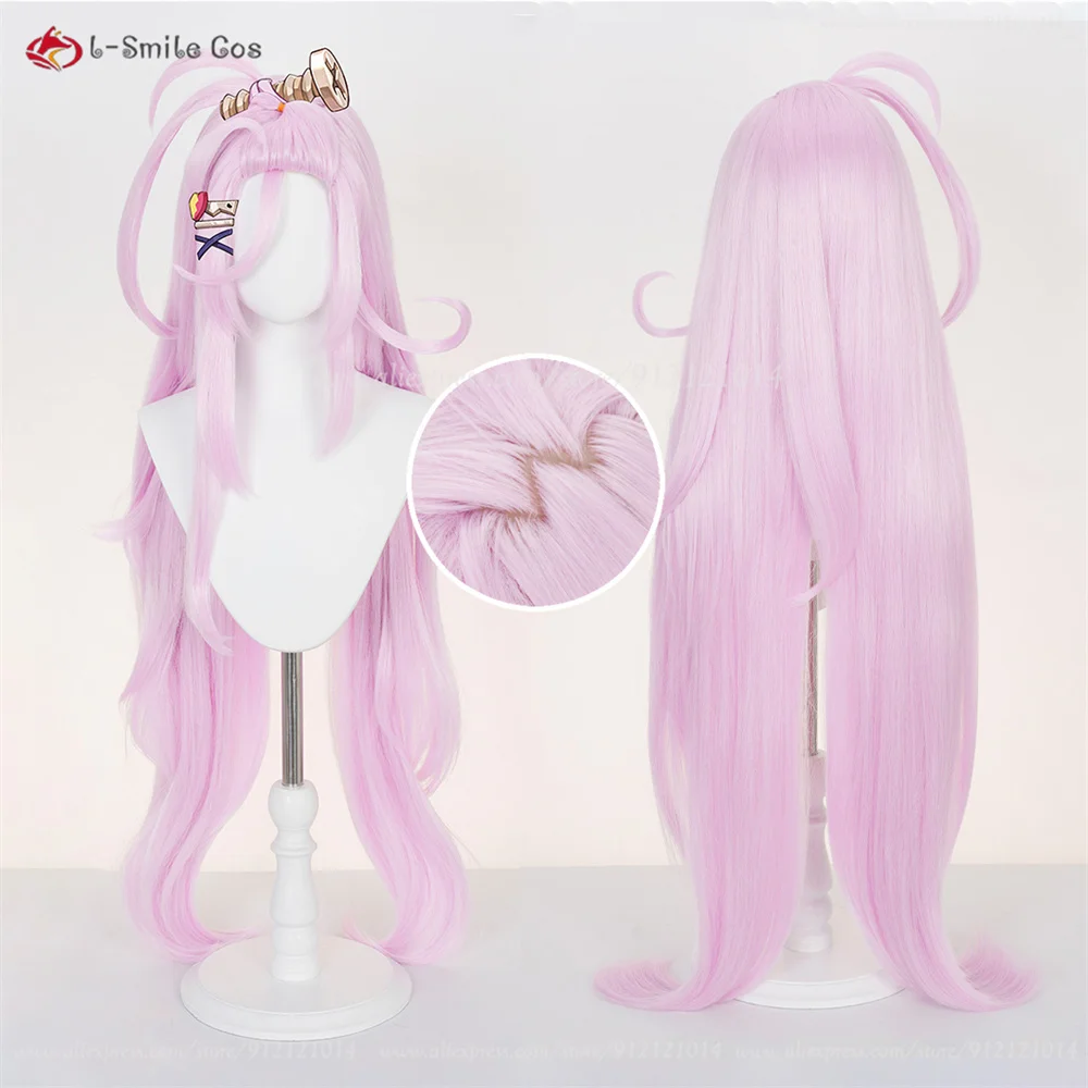 

Аниме Aino косплей парик 100 см розовые парики термостойкие синтетические волосы для женщин Хэллоуин карнавальные костюмы для косплея парик