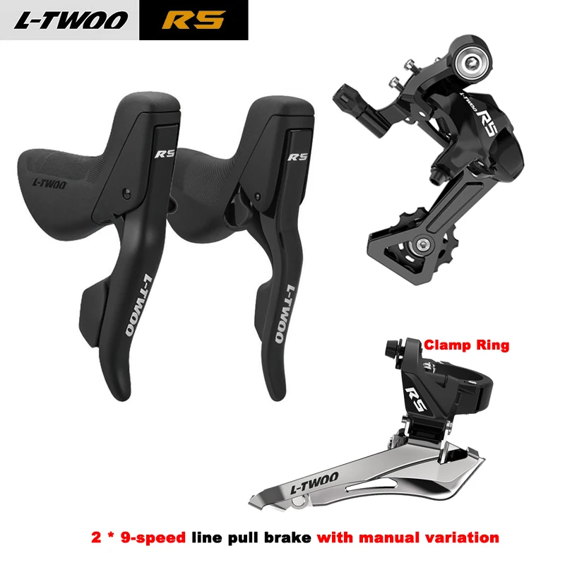 

2x9 скоростей, тормозной рычаг для шоссейного велосипеда LTWOO R5, комплект трансмиссии, 9 В, передние и задние переключатели, велосипедный комплект, совместимые детали для велосипеда Shimano