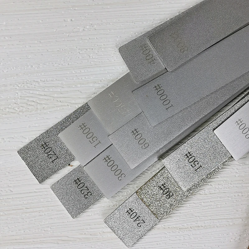 Professional Baseless Diamond Whetstone 80-3000 Grit Knife Sharpening Stone Kitchen Cooking Woodworking Sharpening Tool