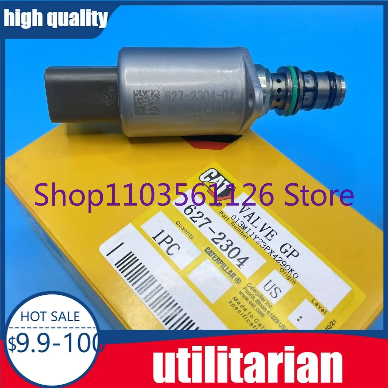 

627-2304 Safety Lock Rotary Hydraulic Pump Proportional Solenoid Valve