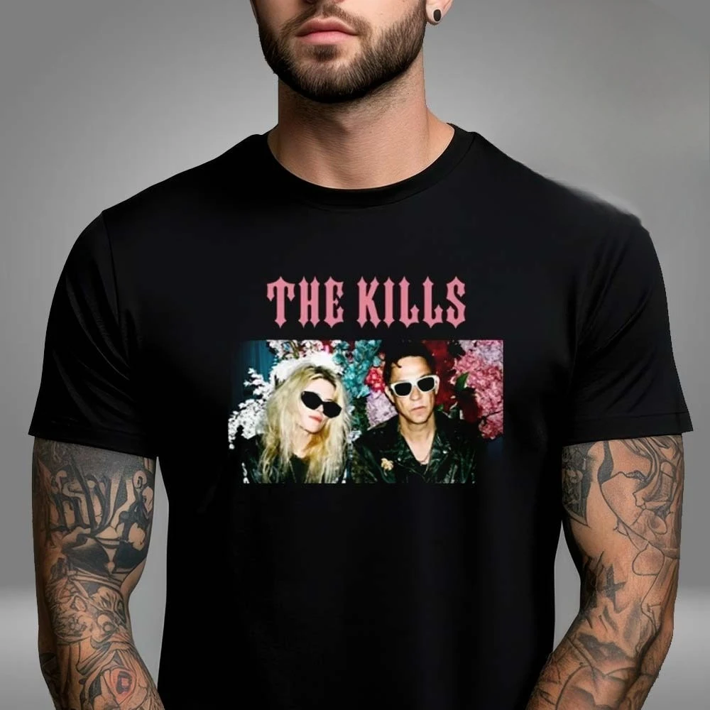 

The Kills Logo Picture Unisex T-Shirt High-end Luxury Is for Both Men and Women Top Y2k