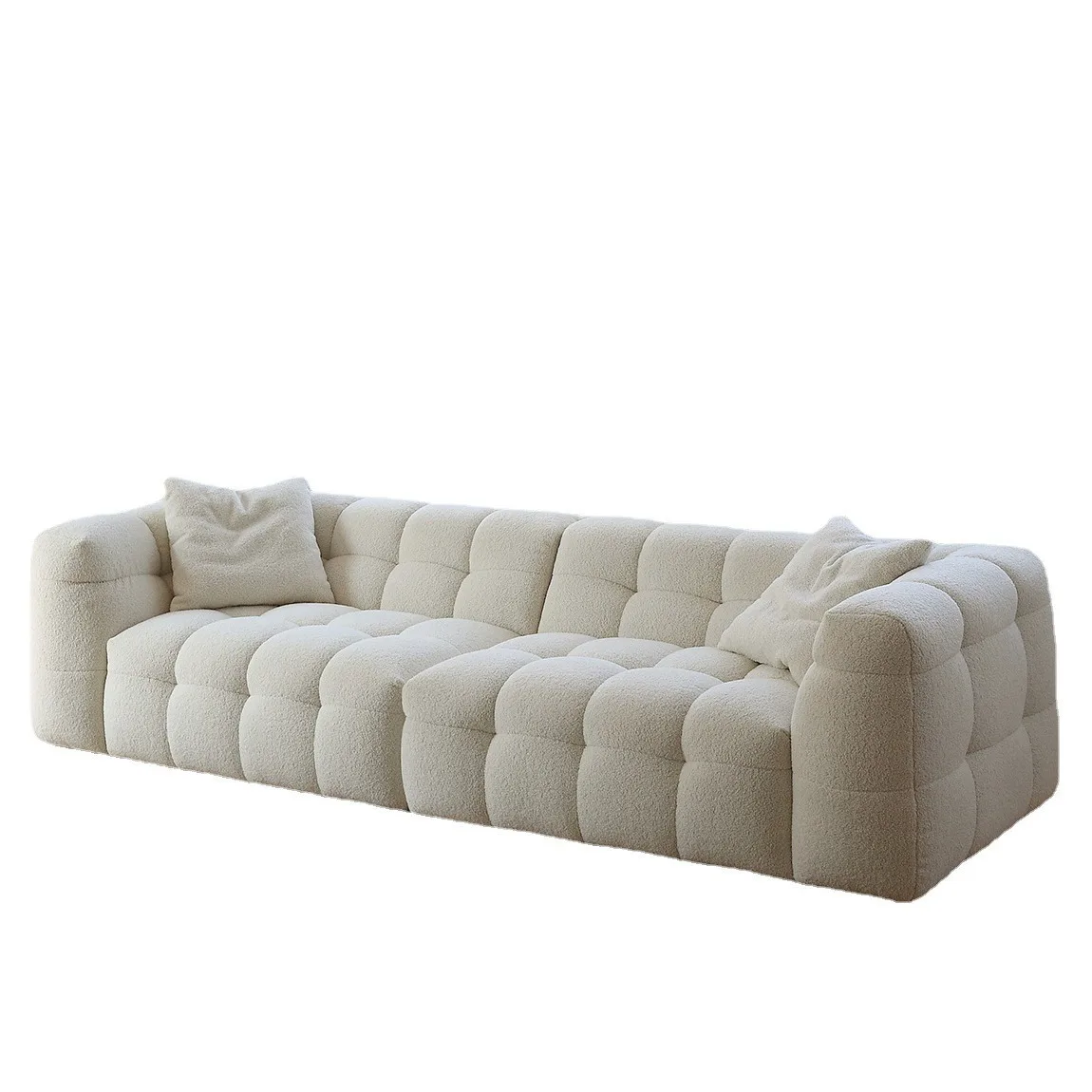 

Marshmallow Minimalist Style Italian Sofa Design Sofa Set Furniture Living Room Modern Luxury White Villa Sofa