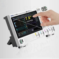 Digital Oscilloscope 4 Channels 100MhZ Bandwidth 1.25GS/s Sampling Rate 12bit DHO814 7-inch TFT Storage Desktop Oscilloscope