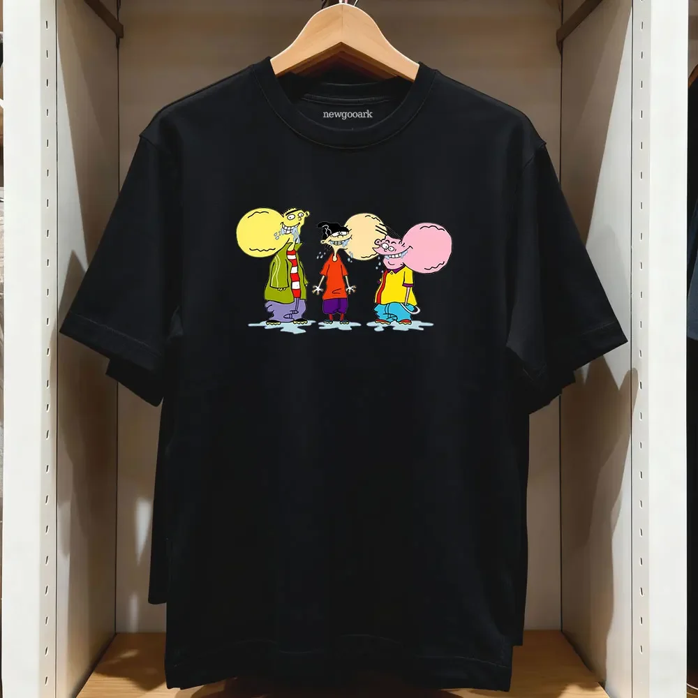 humor Ed Edd n Eddy tshirtWoman Man Casual Cotton Graphic T Shirts Adult Streetwear Camisetas Tops Tee Short-sleev Boyfriend