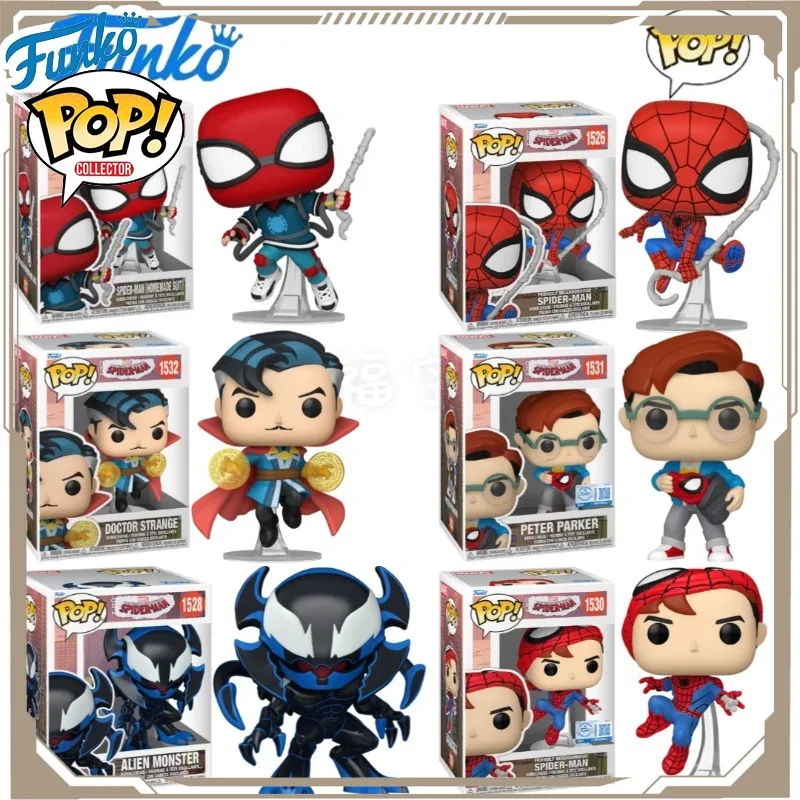

Funko POP Original Your Friendly Neighbor Spider-Man Doctor Strange Peter Action Figure Toys for Boys Girls Kids Gift Ornaments