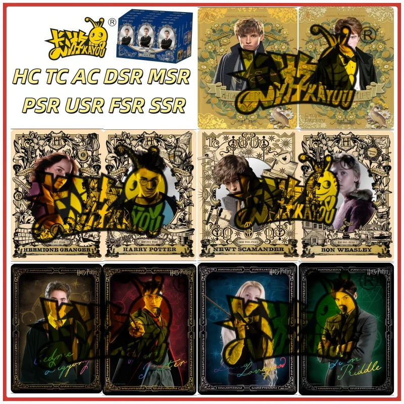 

KAYOU натуральная карта Гарри Поттера серии волшебников Ultimate Edition Magic Academy сокровища коллекция фильмов подписанные карты игрушки подарки